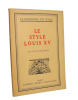 Le style Louis XV 50 illustrations. 