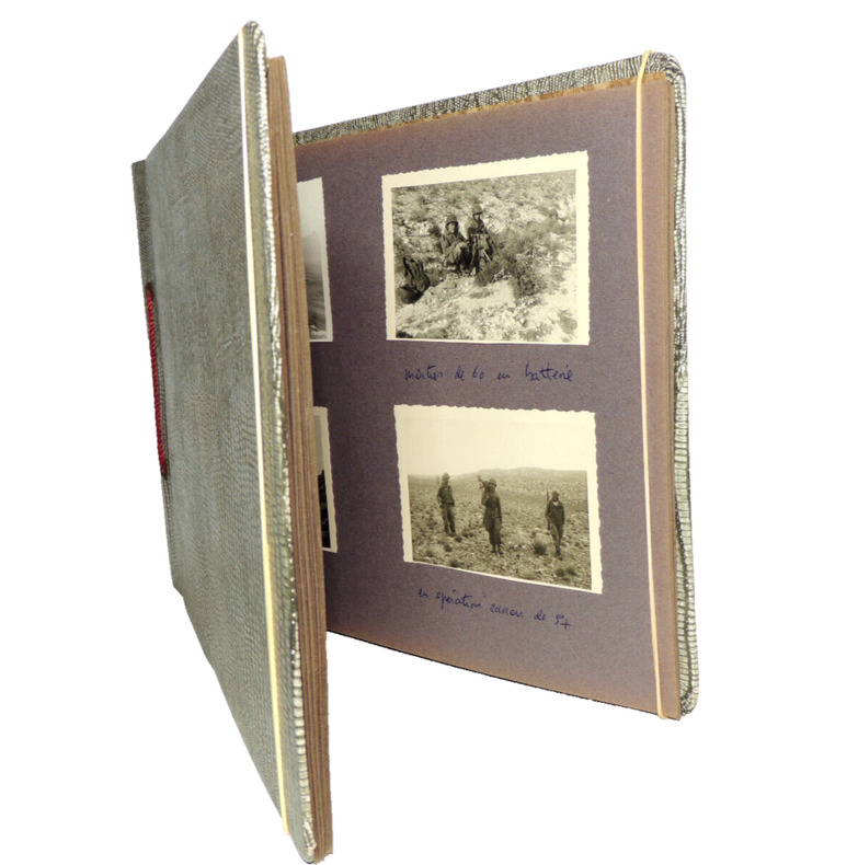 bel album photos guerre d'Algérie 1955-1959. 