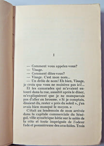 Tropique. Voyage au Sénégal. EO