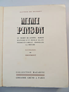 Mimi Pinson ( illustré par Dignimont)