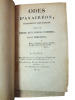 Odes d'Anacréon dédiées aux jolies femmes. Anacréon