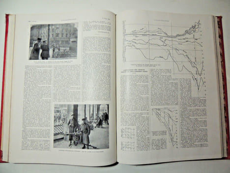 Journal L'illustration 1920. Folio. Collectif Janvier à Juin N°4009 à 4034. undefined