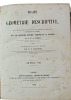 Traité de Géométrie descriptive  + Atlas 71 planches 2/2 vols 1862. C.F.A Leroy