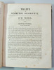 Traité de Géométrie descriptive  + Atlas 71 planches 2/2 vols 1862. C.F.A Leroy