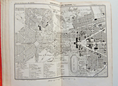 Versailles, son Palais, ses jardins, son musée, ses eaux, les deux Trianons; Saint Cloud, Ville-d'Avray, Meudon, Bellevue, Sèvres