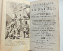  Spectacle de la nature. Animaux & Plantes 25 planches par Lebas. Abbé Pluche.