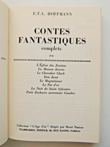 Contes fantastiques complets