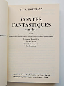 Contes fantastiques complets