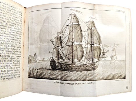 Spectacle de la nature. Marine, Bateaux, Astronomie. Abbé Pluche.