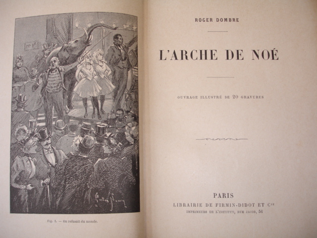 Roger Dombre L ARCHE DE NOE Livre Rare Book