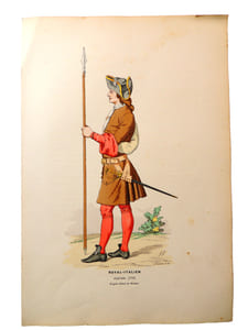 Lithographie. Royal-Italien. Piquer 1700