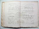 Lot de 8 planches de Baccio Bandinelli gravées au trait par Soyers. 