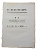 Lot de 8 planches de Baccio Bandinelli gravées au trait par Soyers. 