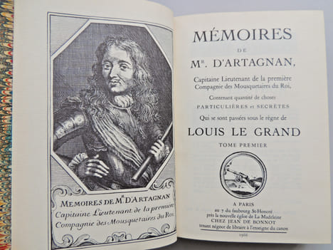 Mémoires de Mr D'Artagnan, Capitaine Lieutenant de la première Compagnie des Mousquetaires du Roi, Contenant quantité de choses particulières et ...
