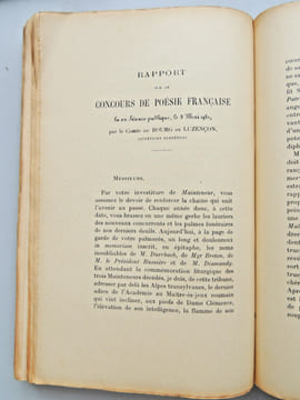 Recueil de l'Académie des jeux floraux 1932. undefined