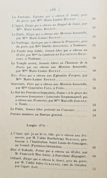 Recueil de l'Académie des jeux floraux 1932. undefined