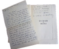 Envoi Autographe + LAS. Charles Mauban LE CHEMIN DU SILENCE 1947. Henri Caillemer pseudo Charles Mauban