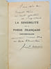 La sensibilit&eacute; dans la po&eacute;sie Fran&ccedil;aise contemporaine 1885-1912. Jean Cortis