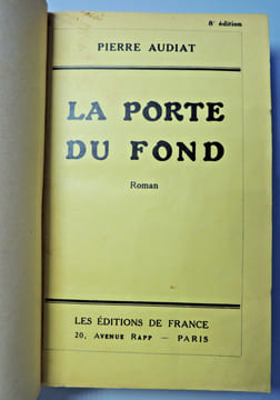 La porte du fond. Pierre Audiat