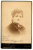 Photo Marguerite Baux dans le rôle de Rachel " La juive " Rouen 1882. Marguerite Baux