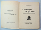 A l'enseigne du gai soleil. Lucie Wallace