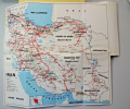 Iran. Guide moderne Fodor + carte générale de l'Iran. 
