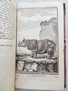 1769. Buffon. Histoire naturelle générale et particulière. 25 planches