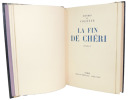 La fin de chéri 1/765 sur velin. Colette