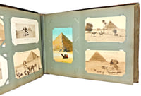 Voyage. Gros album de 297 cartes postales Égypte vers 1910