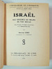 ISRAËL, des origines au milieu du XIIIe siècle. Adolphe Lods