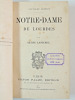 Notre Dame de Lourdes. 1869. EO. Henri Lasserre