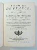 Histoire de France depuis l'établissement de la Monarchie Française dans les Gaules. Père Daniel de la Compagnie de Jésus.