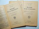 Histoire de la civilisation. La Grèce. L'Age d'Or (480-399 av J.C ) et Déclin de la liberté - dispersion Hellénistique (399-146 av J.C ) . Will Durant