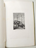 Folio. Bel album de 15 planches gravures religieuses et de vies de Saints. 1860. 