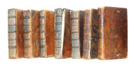 Lots livres anciens XVIIIe. Pluche, le spectacle de la nature, Gil Blas 1787.... 