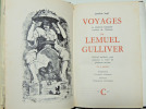 Lot livres anciens. Voyage de Gulliver, Aldoux Huxley, Neveu de Rameau. 