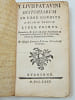 T. Livii Patavini, historium ab urbe condita decadis tertia, Liber primus. J.B.L. Crevier.