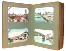 Voyage. Album de 200 cartes postales " Voyage sur les bords du Rhin, 1908 ". 