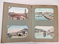 Voyage. Album de 200 cartes postales " Voyage sur les bords du Rhin, 1908 "