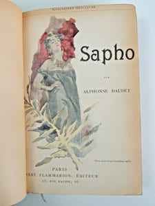 Sapho ( Mœurs Parisiennes ) illustrations de Rossi, Myrbach...