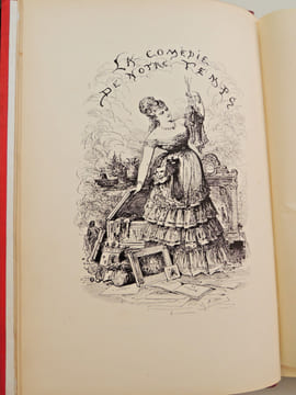 La Comédie de notre temps. Études au crayon et à la plume.. Bertall