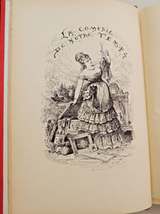 La Comédie de notre temps. Études au crayon et à la plume.