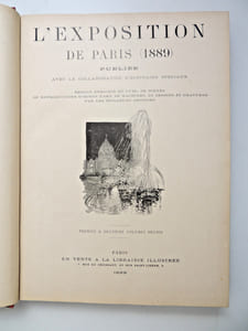 L'Exposition Universelle de Paris. 1889