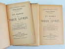 En marge des vieux livres. 2/2 vols. Jules Lemaitre