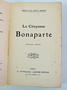 La citoyenne Bonaparte