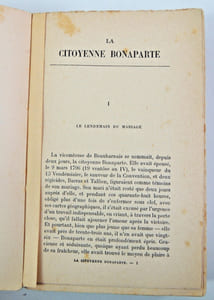 La citoyenne Bonaparte