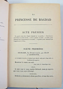 Théâtre complet, avec des notes inédites.
" La princesse de Bagdad - Denise Francillon "