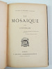 La mosa&iuml;que de l'Antiquit&eacute; au XIX&deg; si&egrave;cle. 1881. Edouard Gerspach