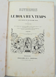 Autrefois ou le bon vieux temps. Types Français du XVIIIe siècle