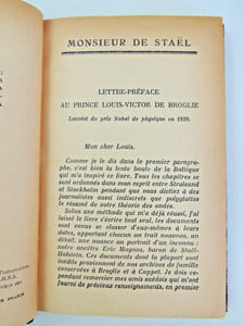 Monsieur de Staël
